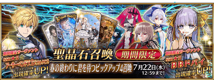 [JP] Waiting For You at the End of Spring Pickup 4 Summon (Daily)